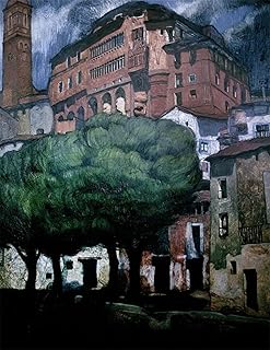 iiRTTFiRT Famous Prints Pictures Wall Print Artwork Archbishop of Tarragona by Ignacio Zuloaga Y Zabaleta Graffiti Painting for Home Decor 60x90cm