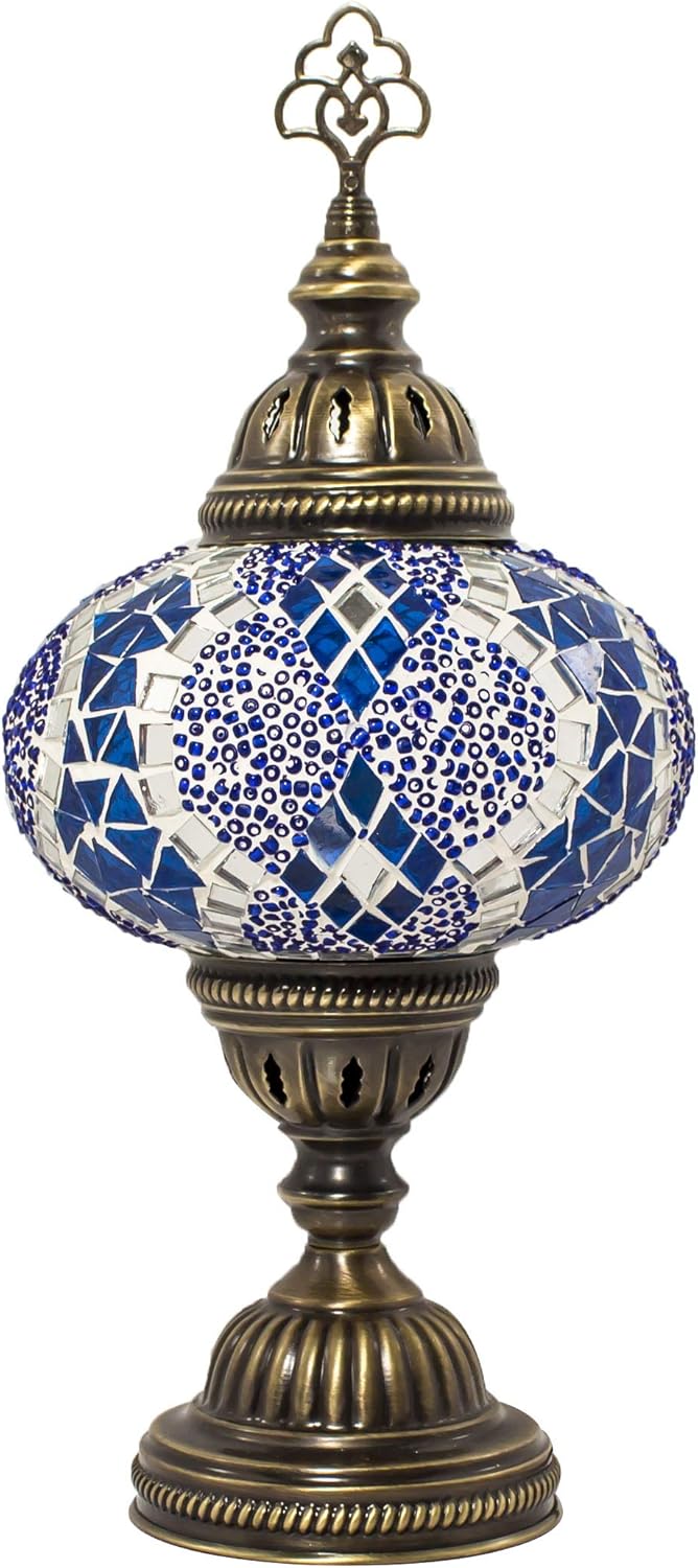 (20 Variation) Turkish Lamp, Handmade Turkish Mosaic Table Lamp, Decorative Moroccan Lamp, Rustic Cool Mosaic Lamps, Stained Glass Lamp (16)
