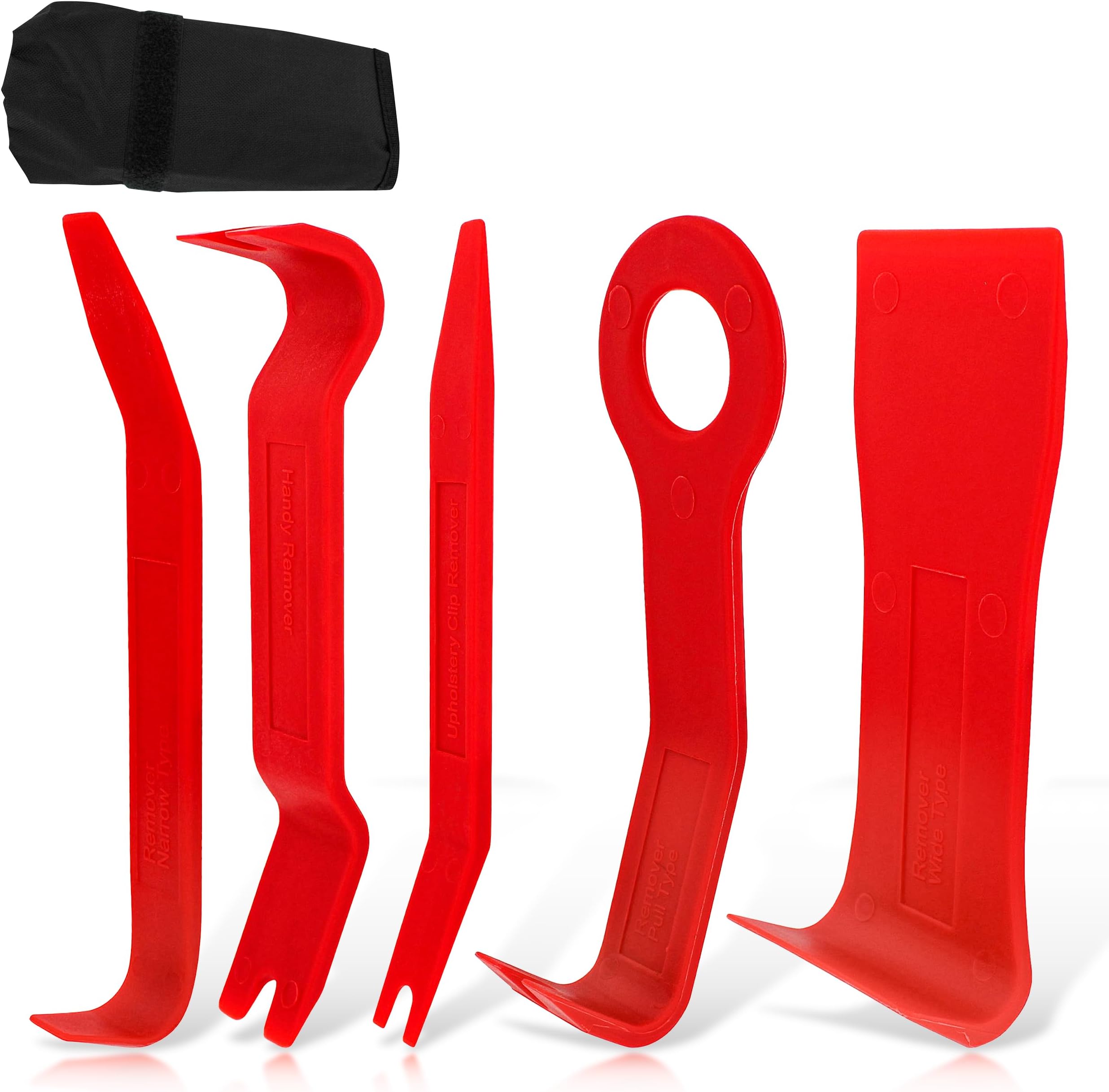 ABN Premium Auto Trim Removal Tool Kit 5Pc Pry Bar Set