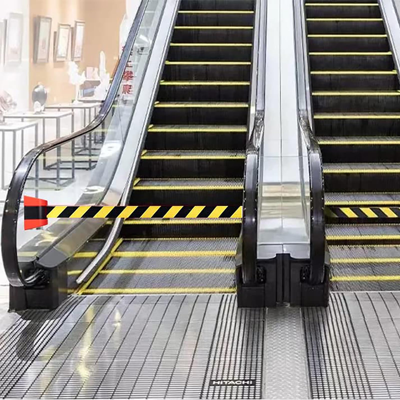 Wysuwana bariera pasowa, kontrola tłumu na ścianę, rozdzielacz linii 3M do kolejek, zarządzanie parkingiem zewnętrznym, łatwa instalacja i trwała konstrukcja