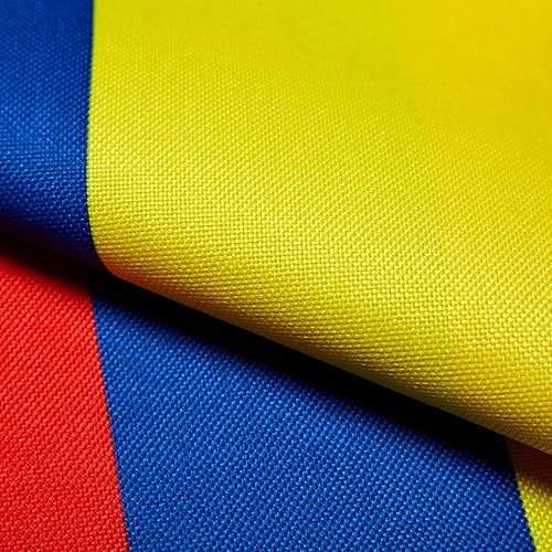 Miniatura 3 de Bandera colombiana de jardín de Colombia para interiores y exteriores, para patio exterior, 12 x 18 pulgadas, doble cara, celebración de bricolaje.