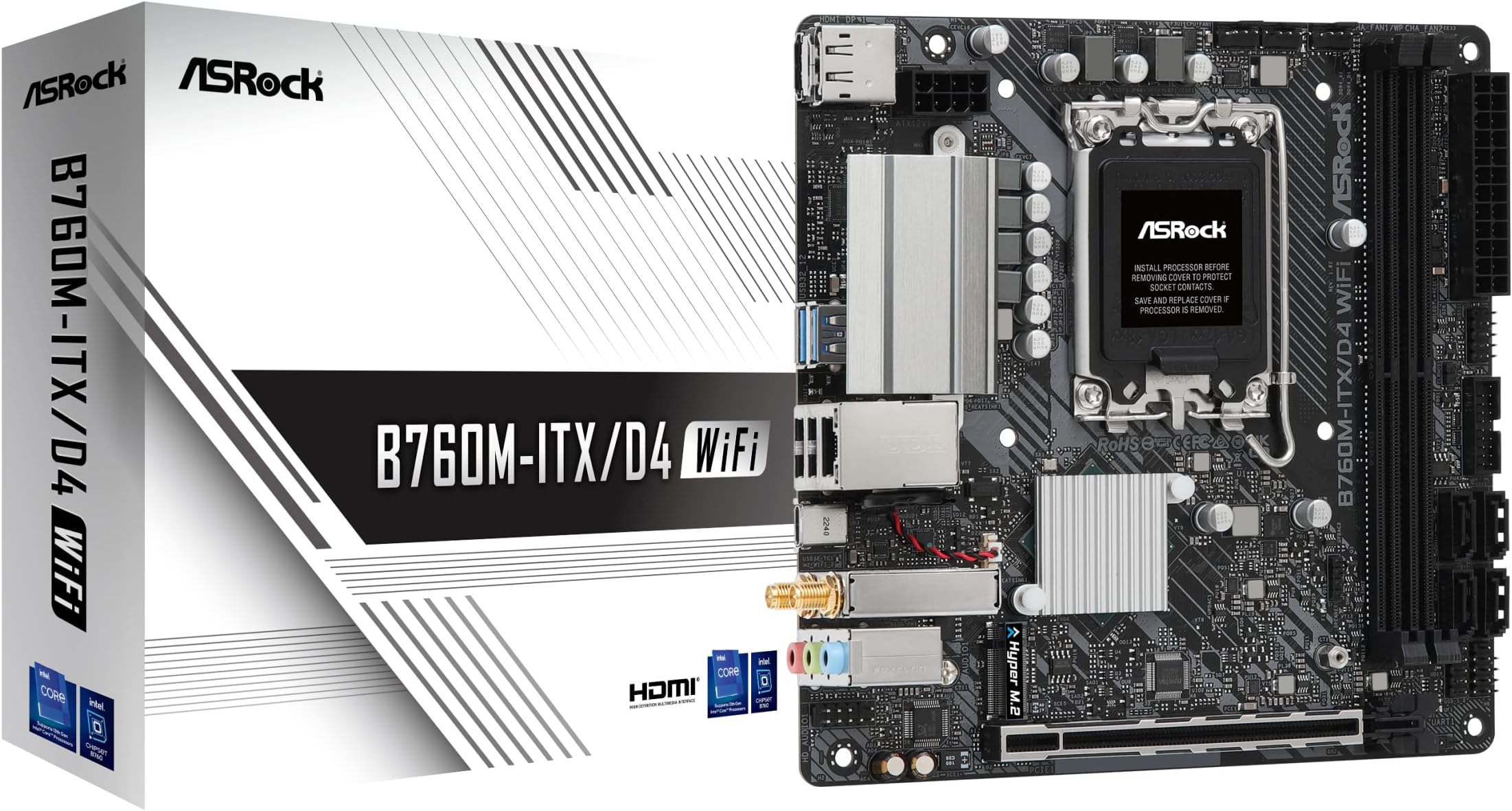 GIGABYTE B760I AORUS PRO DDR4 (LGA 1700/ Intel/ B760/ Mini