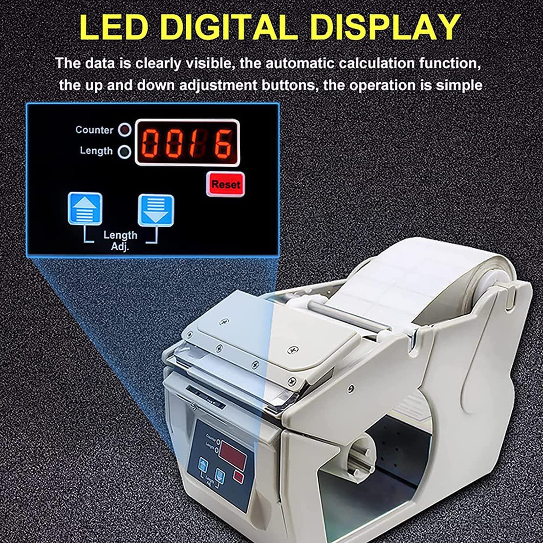 Distributeur d'étiquettes automatique, éplucheur d'étiquettes électrique, fonction de mémoire de compteur automatique réglable 1-10 m/min pour l'usine