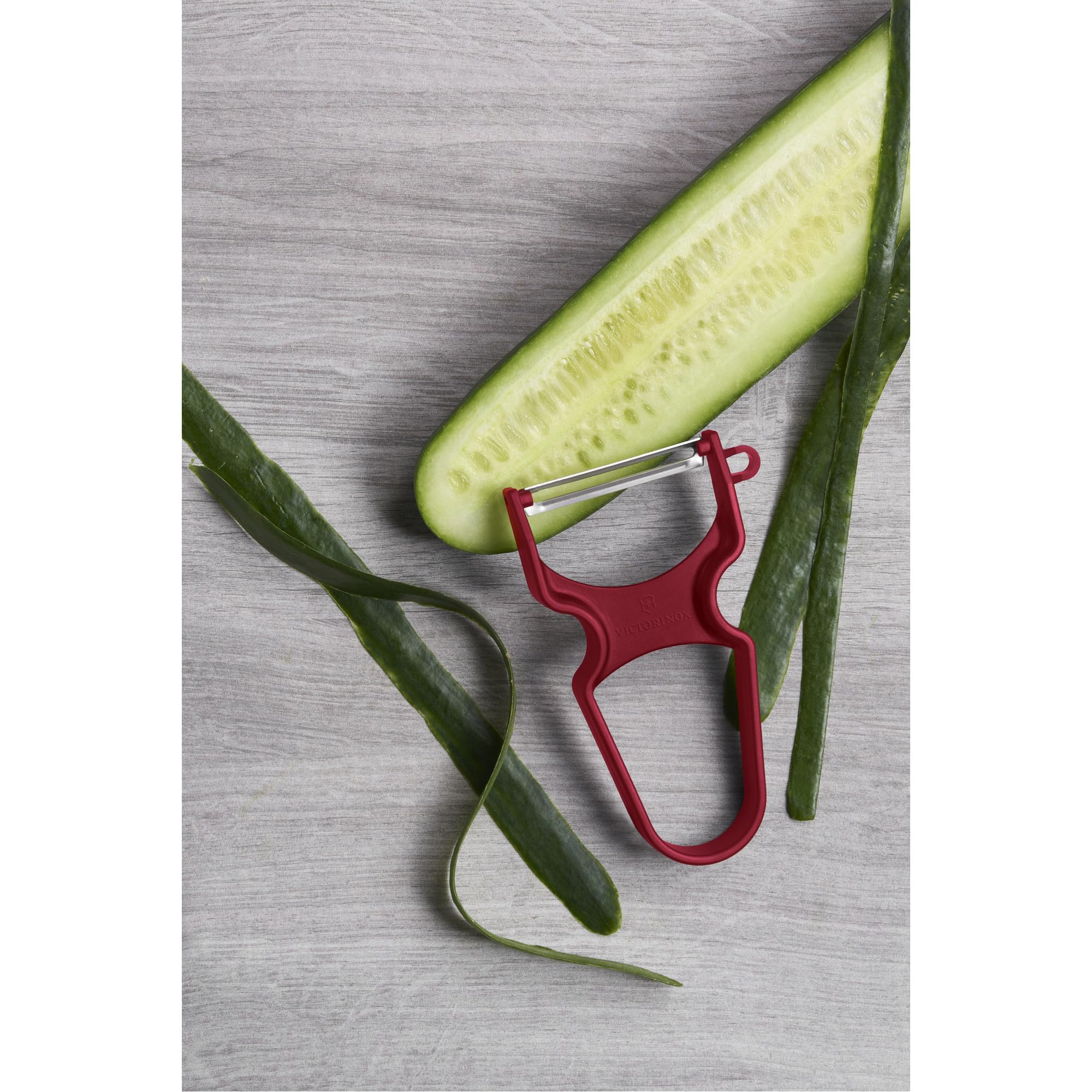Victorinox Soyma Bıçağı Seti, 3 Parça Kırmızı