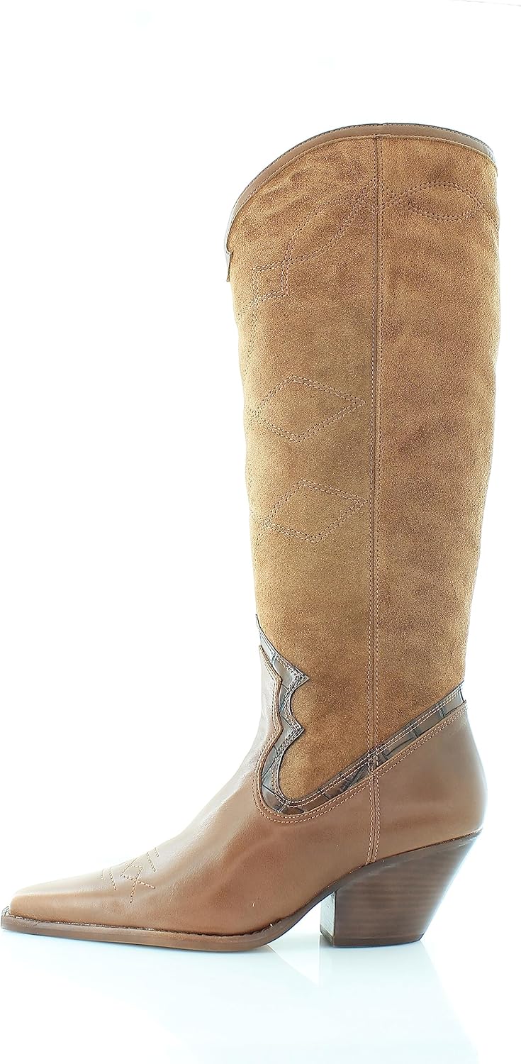 Vince Camuto Women's Nedema Western Knee High Boot Fashion