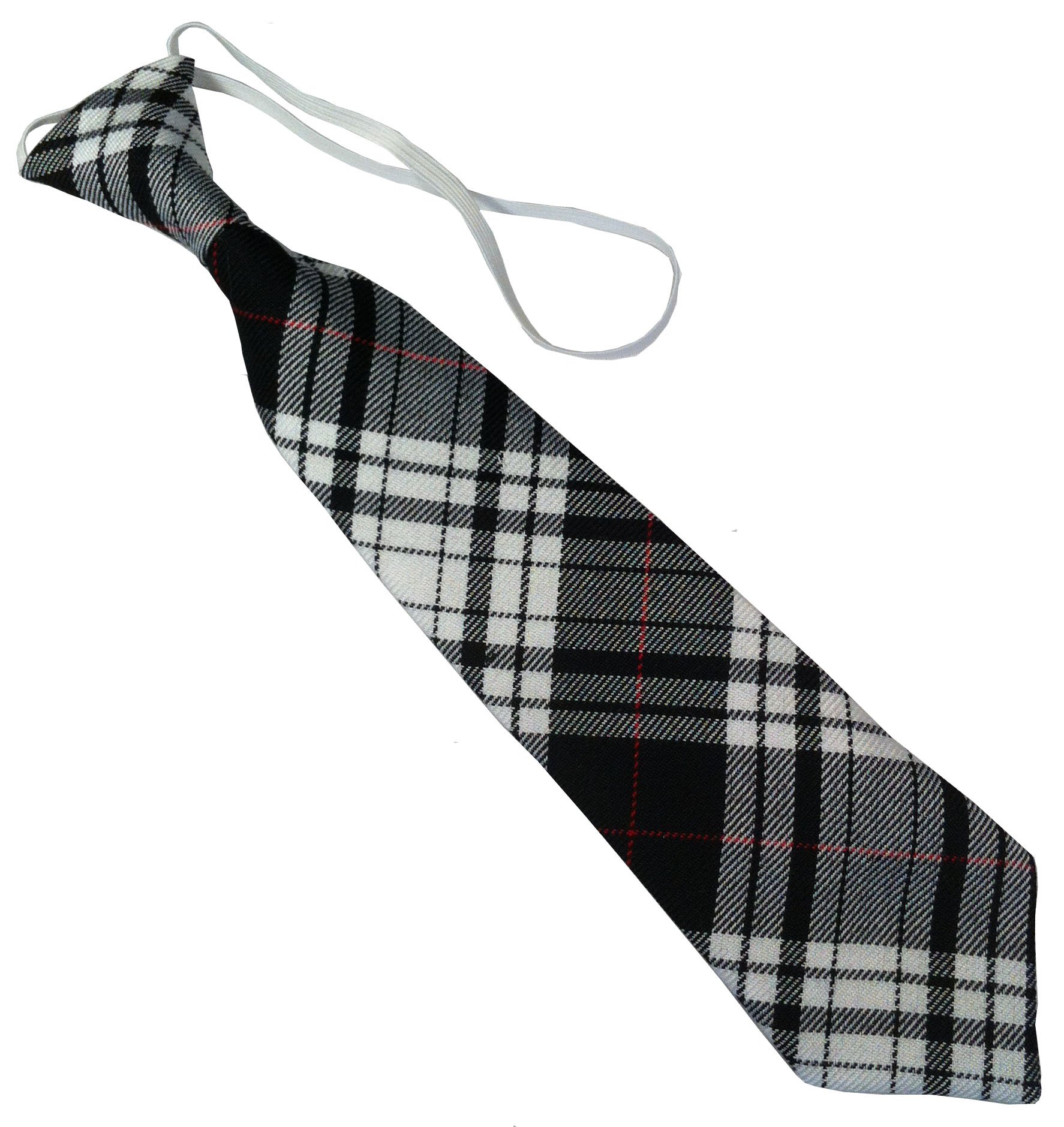 Great British Tie Club Men's Child's 11" Elasticated Tie Scottish Zies Tartan Ties, Bow Ties & Accessories (Child's 11" Elasticated Tie)