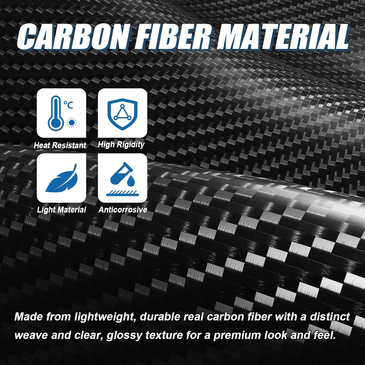 12PCS Real Carbon Fiber Interior Trim Kit Compatible with 2006-2013 Lexus IS250, Interior Decor Sticker Accessories for Gear Shift Panel Trim AC Air Vent Trim