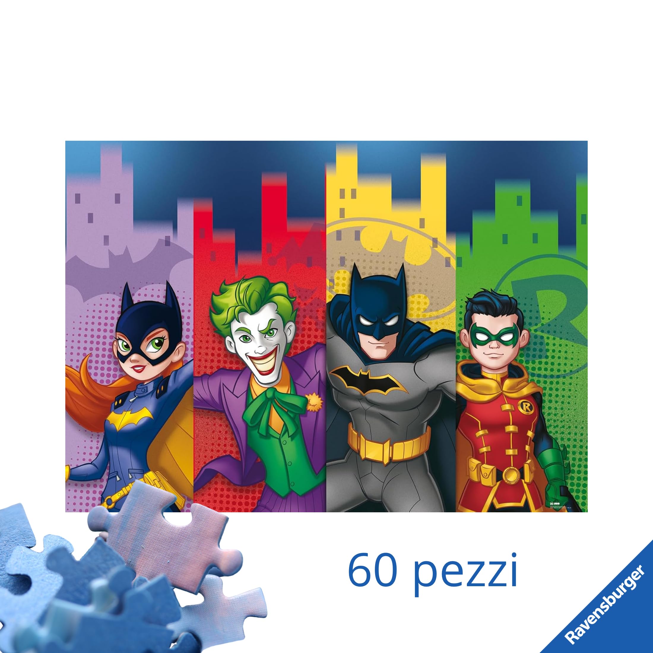 GIANT FLOOR PUZZLE ravensburger HELLO KITTY da 60 pezzi giganti 70 X 50 CM età 4