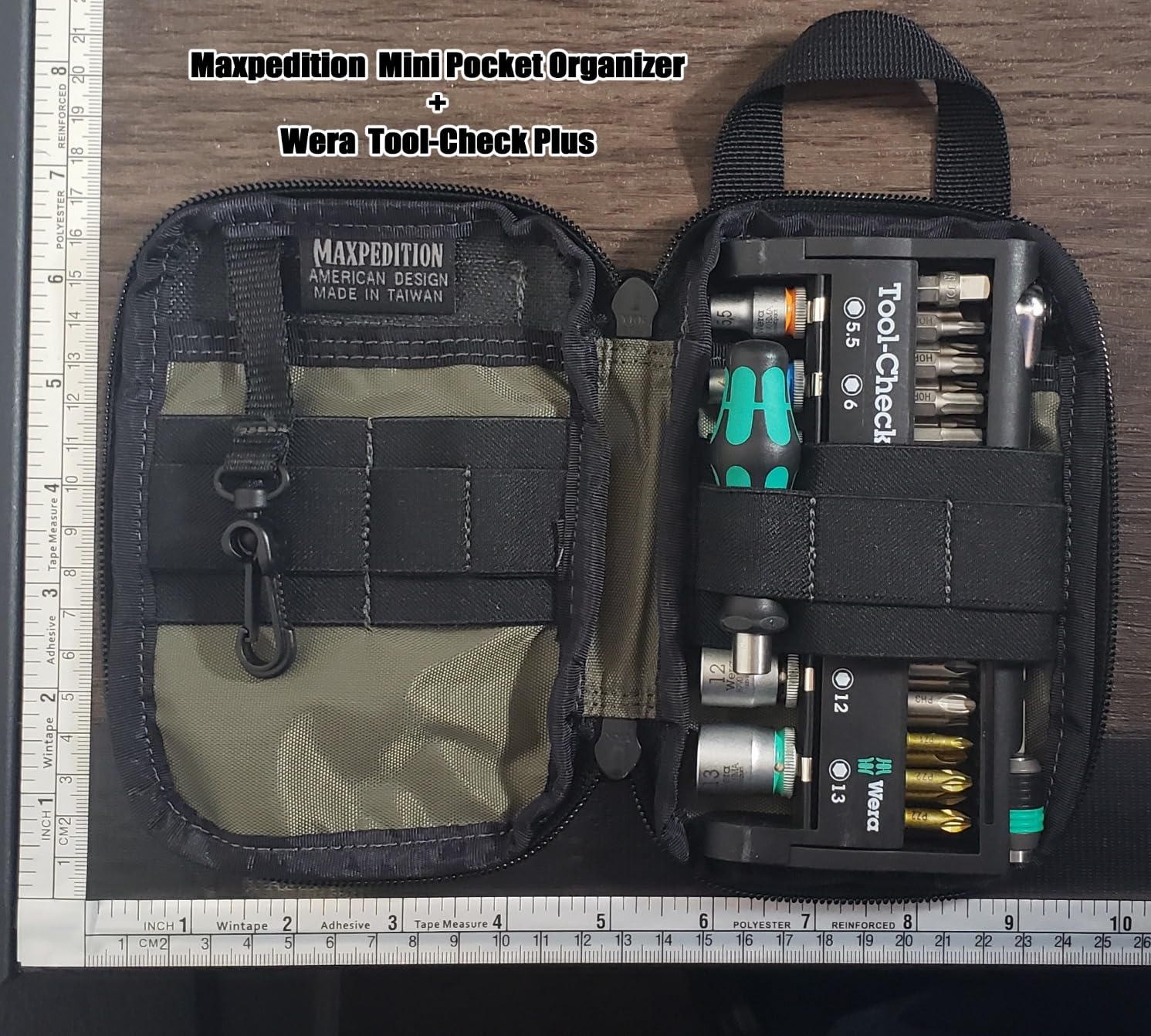 Wera 056490 Tool-Check Plus Bit Ratchet Set with Sockets - Metric photo review