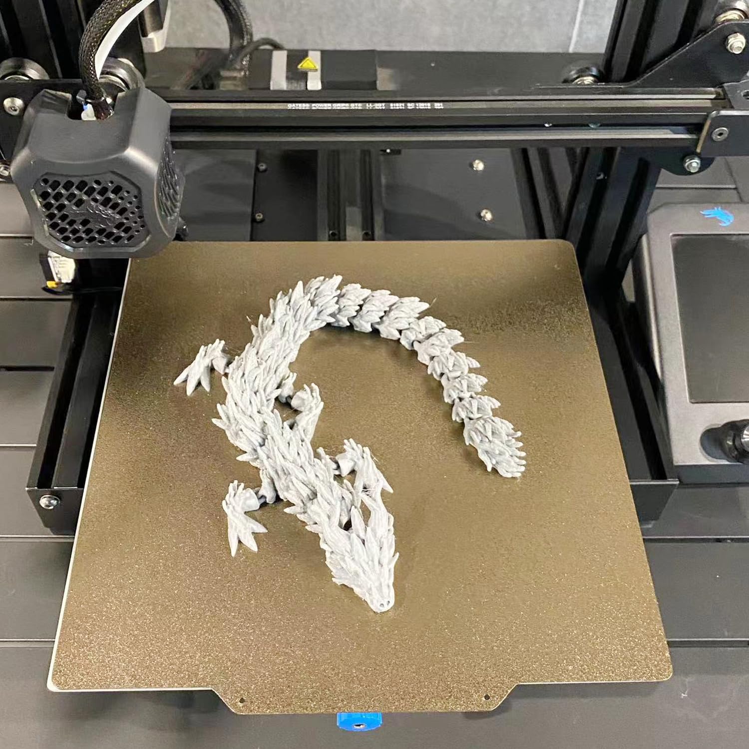 Piatto di PEI Testurizzato Flessibile 235x235 mm per Stampante 3D Ender 3/3 Pro/V2/Neo, Neptune 3 Pro, SV05