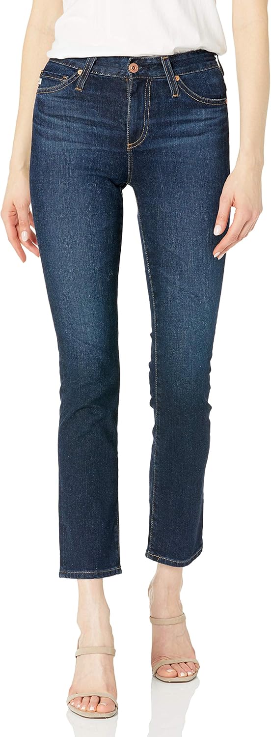 AG Adriano Goldschmied Women's The Mari High Rise Straight Leg Jean