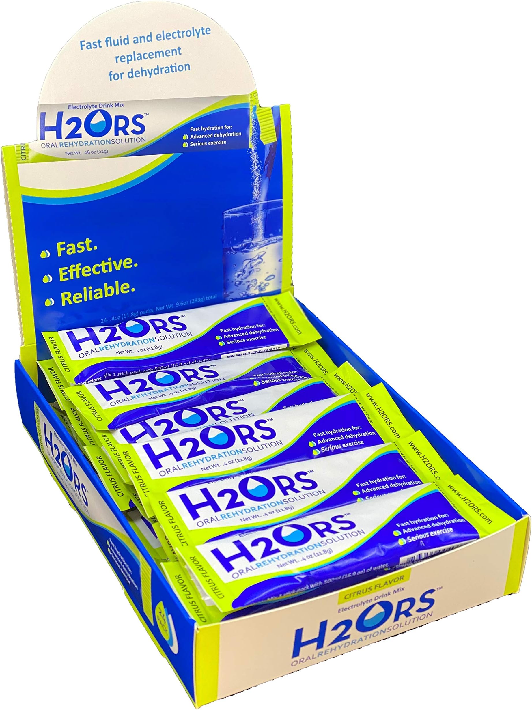 Electrolyte Drink Powder: Citrus (24 Pack)