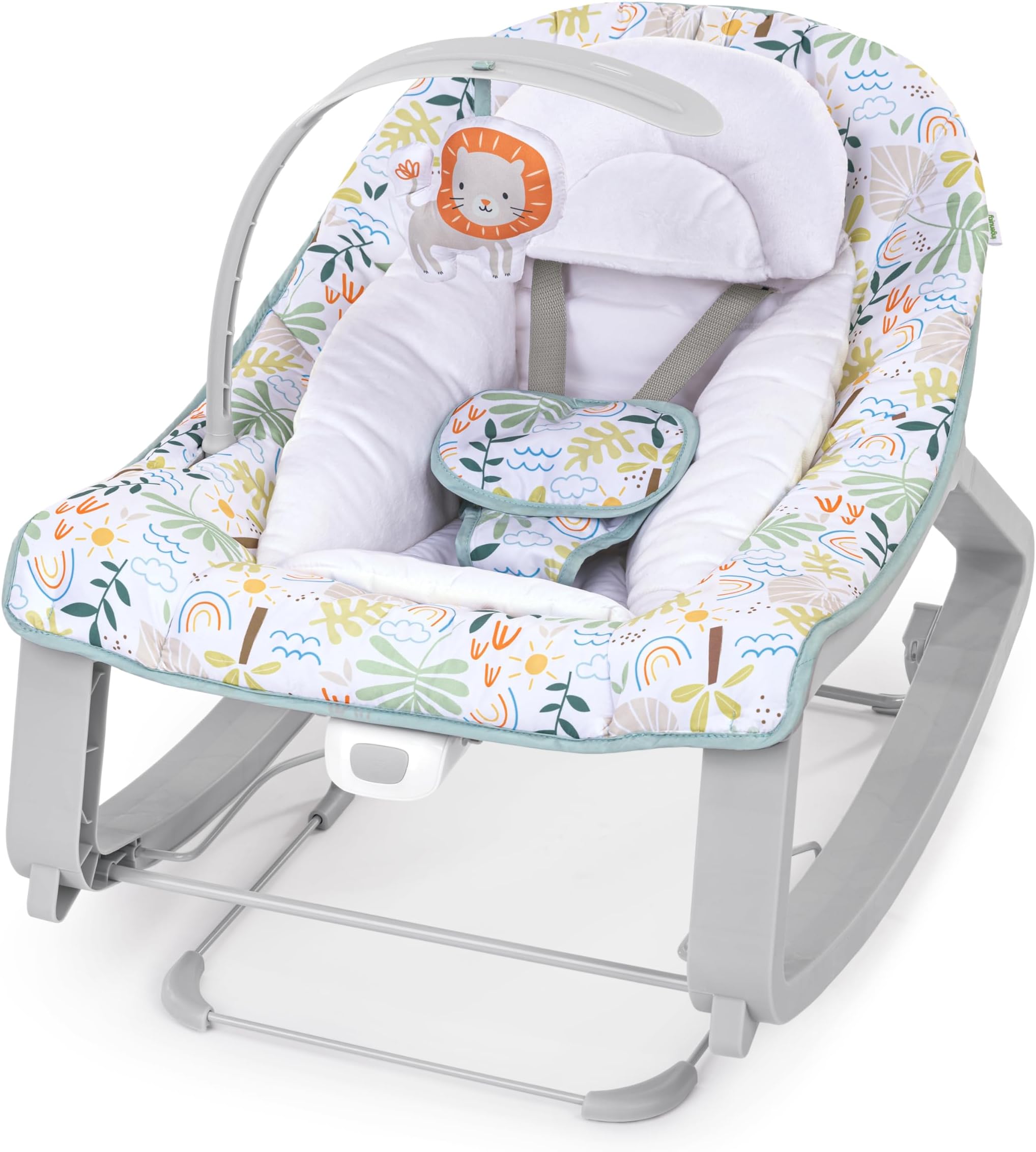 Ingenuity Keep Cozy 3-in-1 Grow with Me Vibrating Baby Bouncer Seat & Infant to Toddler Rocker, 0-30 Months Up to 40 lbs (Madi)