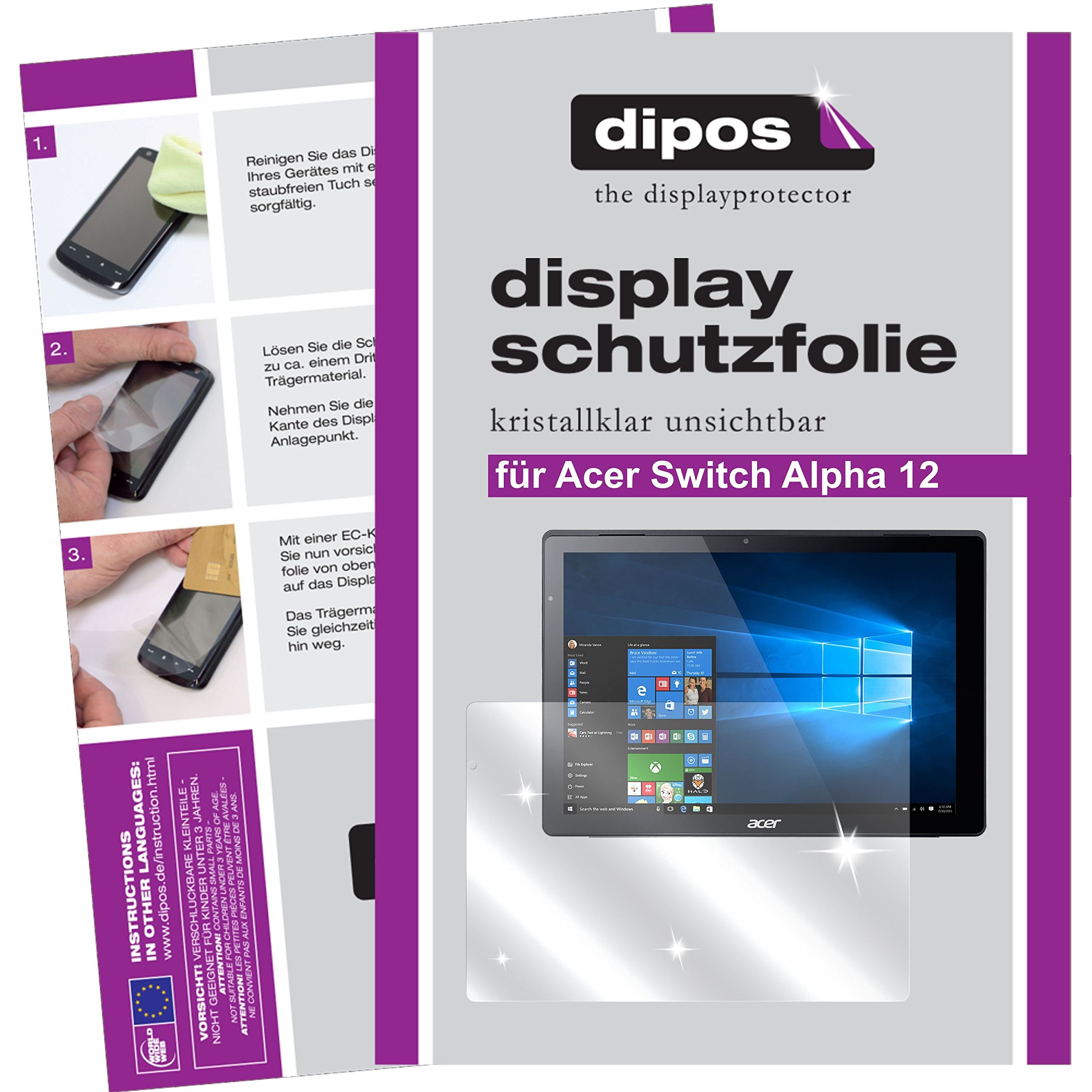 DIPOS - Pellicola Protettiva Opaco Compatibile Con Acer Aspire 5 (a515-54g-59wr