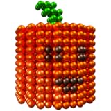 Create three-dimensional models by using different colored magnet balls.