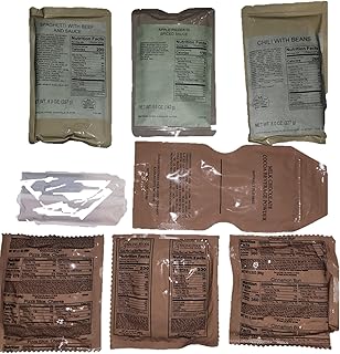 ALL MREs 96 Hour Emergency Food Kit - 4 Day Kit for 1 Person - 2100+ Calories per Day