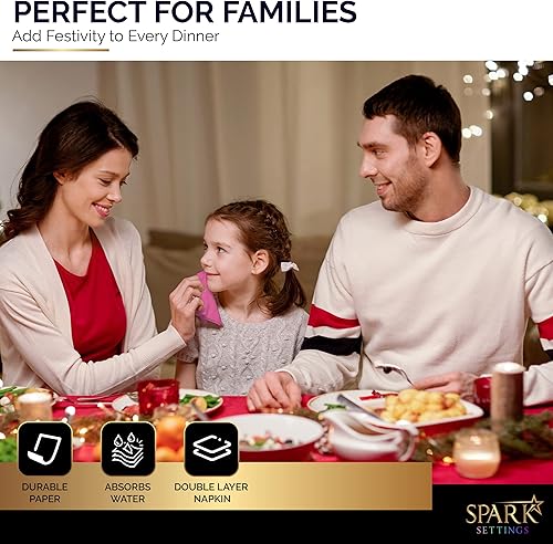 Miniatura 6 de Paquete grande de 100 servilletas rosadas para bebidas, ideal para bodas, fiestas, cumpleaños, cenas, almuerzos y cócteles (5 x 5 pulgadas)