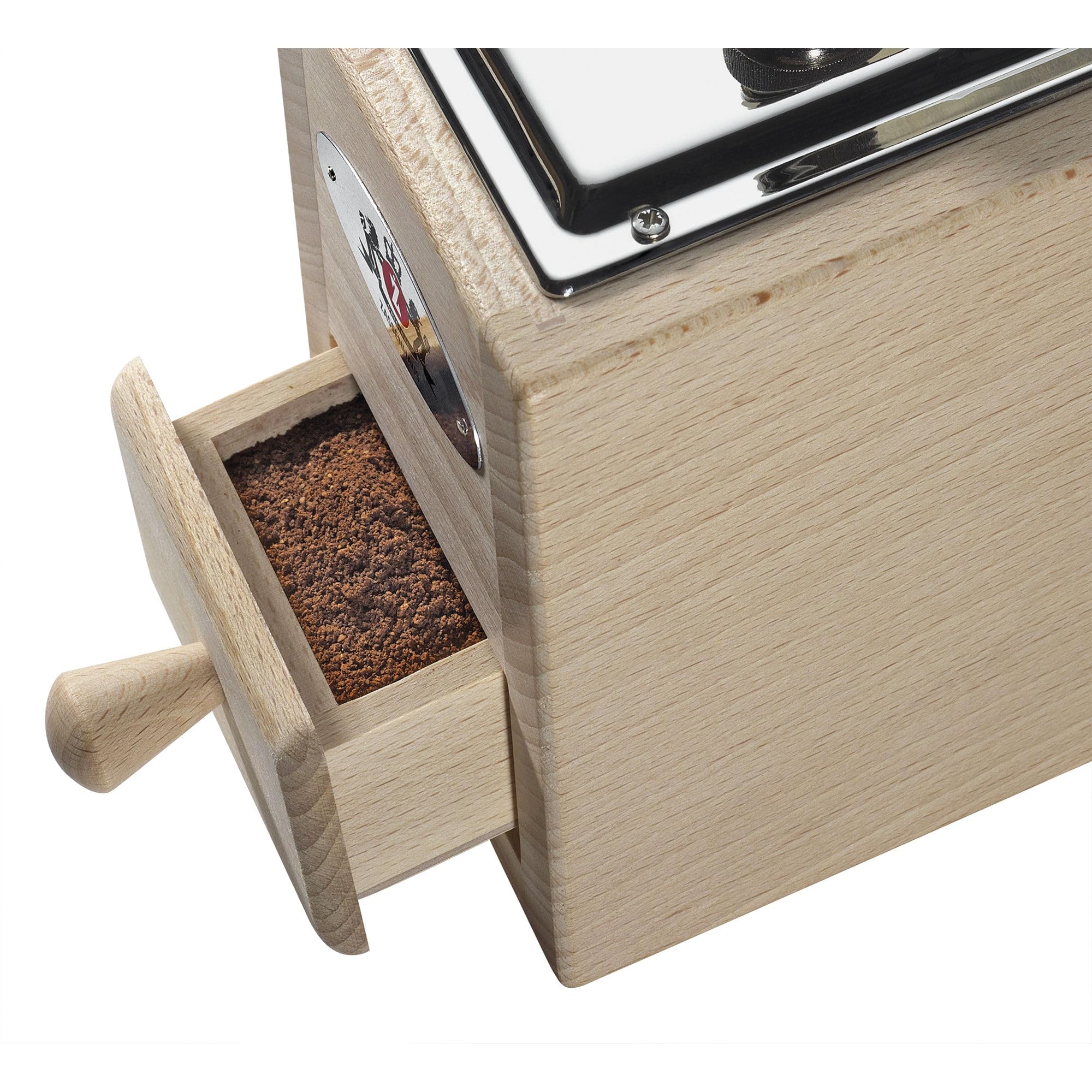 Kaffeemühle mechanisch, Buche natur Santiago Eco Zassenhaus