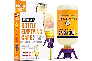 Premium 2-Pack Pump Bottle Economizers