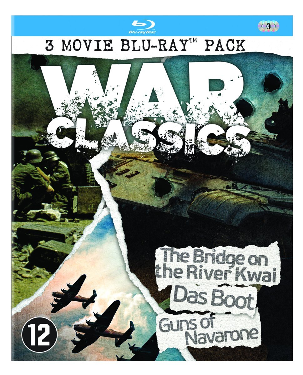 War Classics - The Bridge On The River Kwai / Das Boot / Guns Of Navarone [Blu-Ray] [2015]