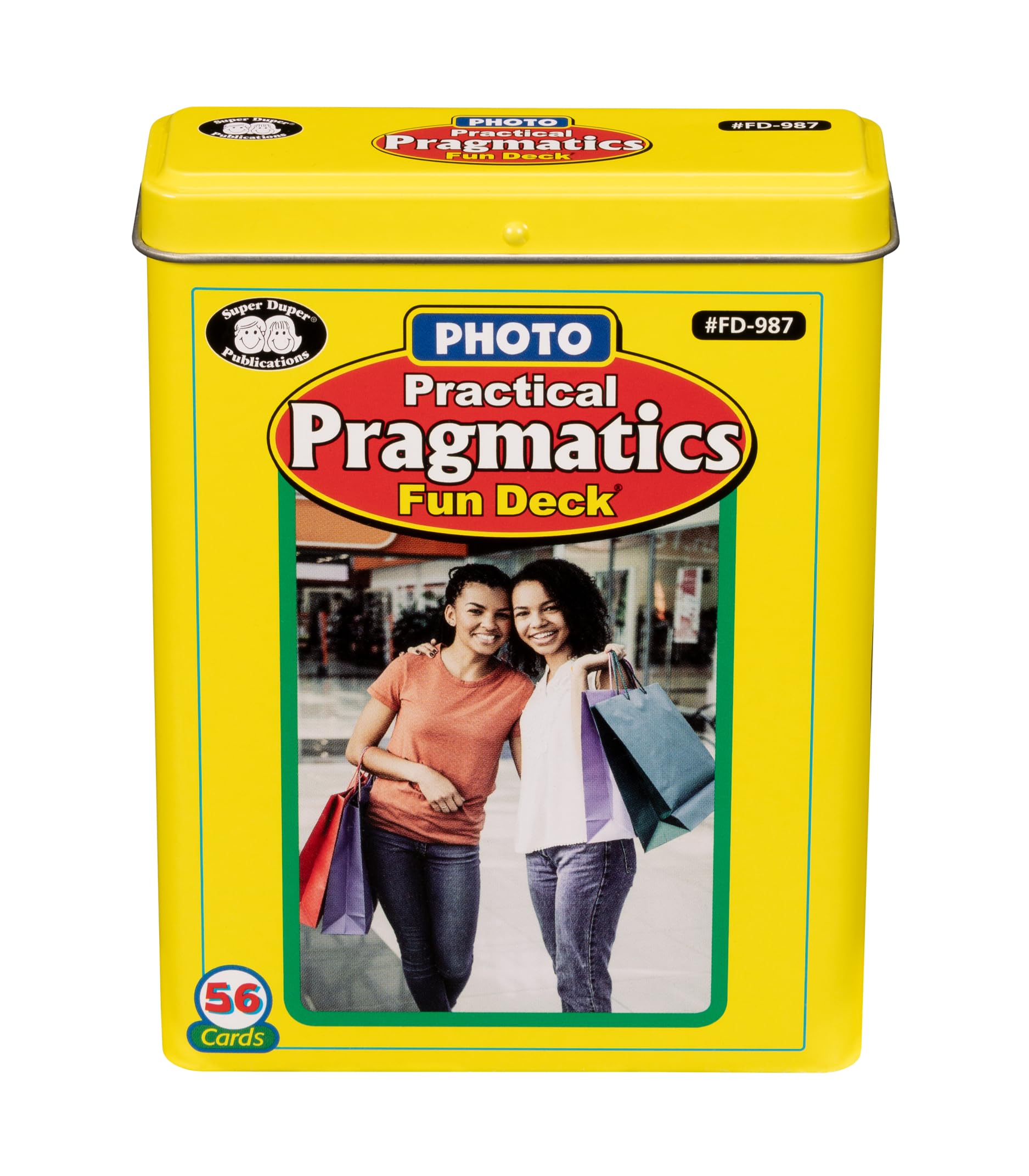 Super Duper Publications | Photo Practical Pragmatics Fun Deck | Conversation and Social Skills Flash Cards | Educational Learning Materials for Children