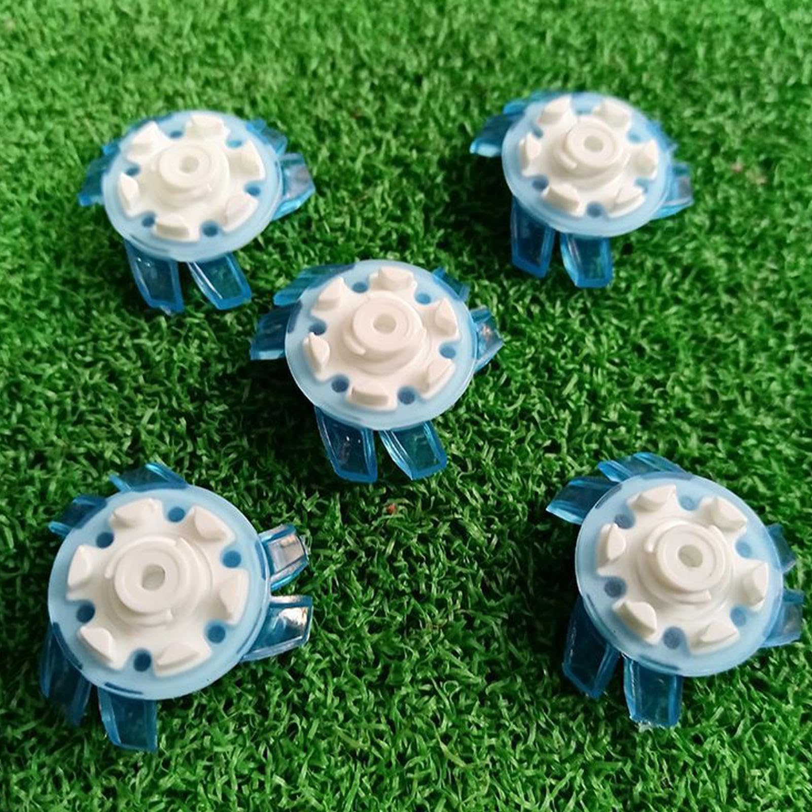 Kolce do butów golfowych, zamiennik knagi golfowych, kolce Joy Foot Joy, wygodna stabilność, mechanizm szybkiego skrętu, biały, czarny, niebieski, 2 cm, do użytku na zewnątrz