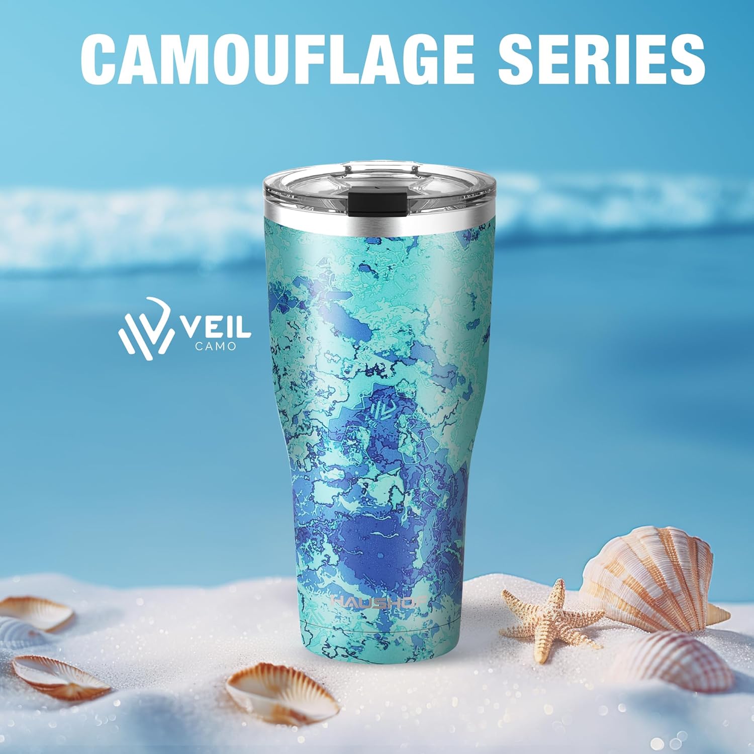 HAUSHOF 20 oz Tumbler, Stainless Steel Vacuum Coffee Tumbler, Durable Insulated Tumbler Cups for Hot and Cold Drinks, Portable Water Tumbler with Lid for Office, Camping, Sports - Image 5