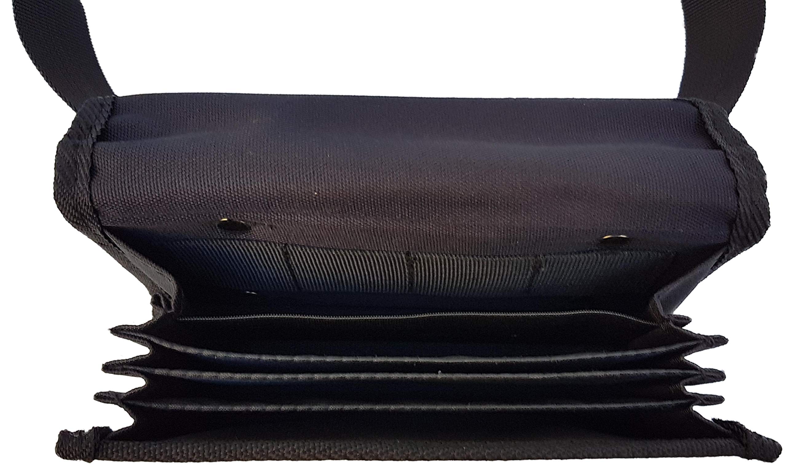 Sacoche Banane Serveur en Toile Tissu Polyester, Vendue sans monnayeur, Fermeture par Aimants, idéale pour Serveurs, Serveuses, Bars, Brasseries, Pubs, Restaurants, Forains