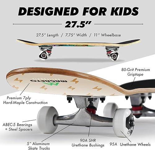 Miniatura 4 de Magneto Complete Cruiser Starter Skateboard