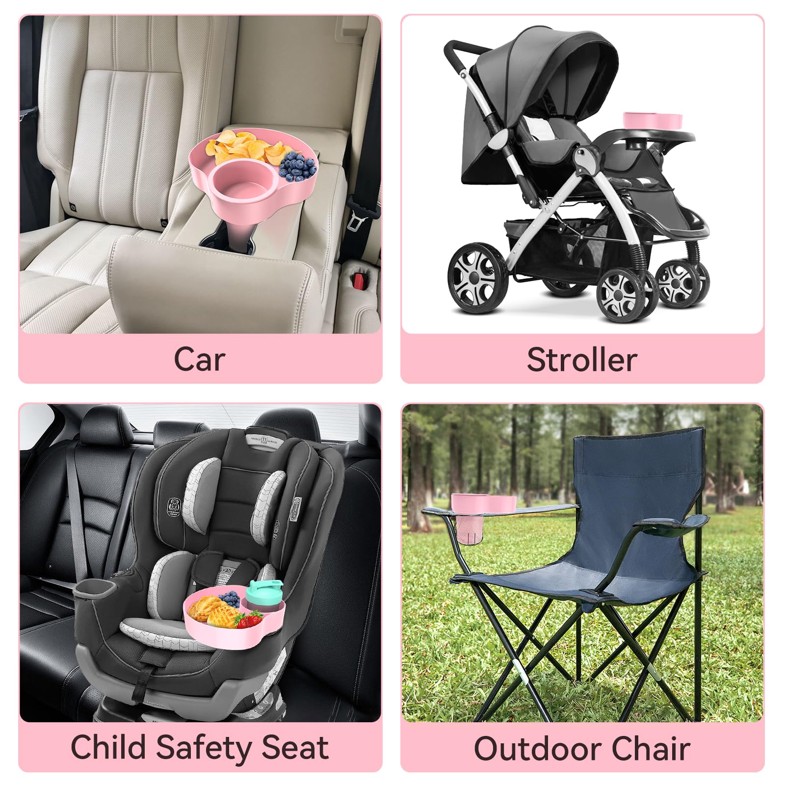 Vassoio Da Viaggio Per Seggiolino Auto: Il Salvavita Per I Viaggi In Macchina Con Bambini! - 2