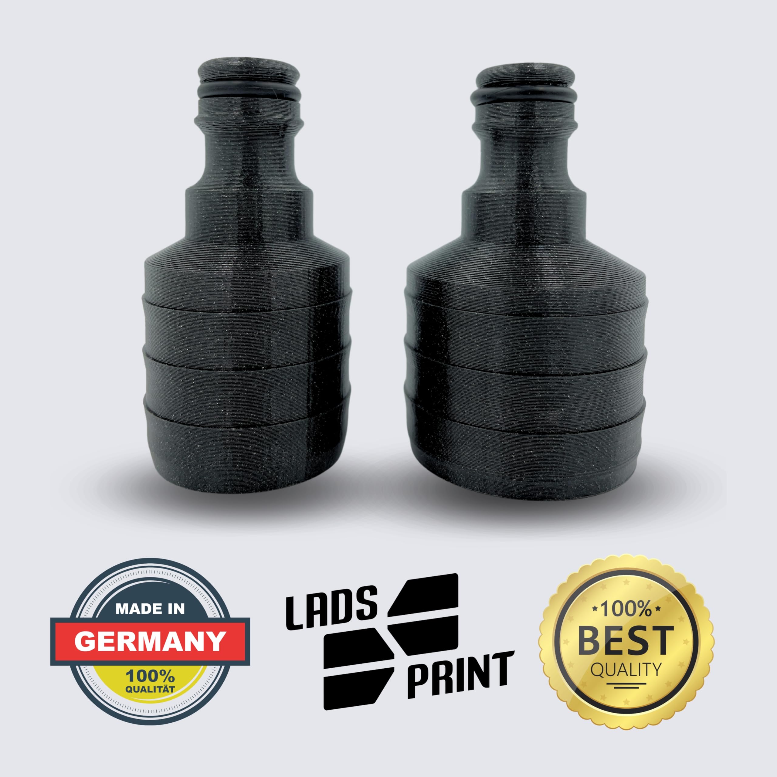 Adaptateur Tuyau 1/2" Vers 32 Mm - Compatible Gardena & Autres Systèmes - Fabriqué En Allemagne PETG - 2