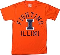 Vista 17 de Wes and Willy Camiseta de algodón orgánico de manga corta para niños de la NCAA