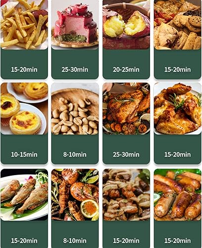 Miniatura 4 de Household 5L Electric Air Fryer Oil Free Low Fat Cooking Automatic Oil-Free Fryer French Fries Fryer