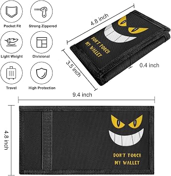 Kids Wallets for Boys Girls Teen,Cheap RFID Trifold wallet for 4-6-8-10-12-14Ages,Toddler/Youth Wallet for kids with Zipper Coin Pocket ,Novelty Wallet for kids Birthday/Christmas Gifts-YJ-Yellow