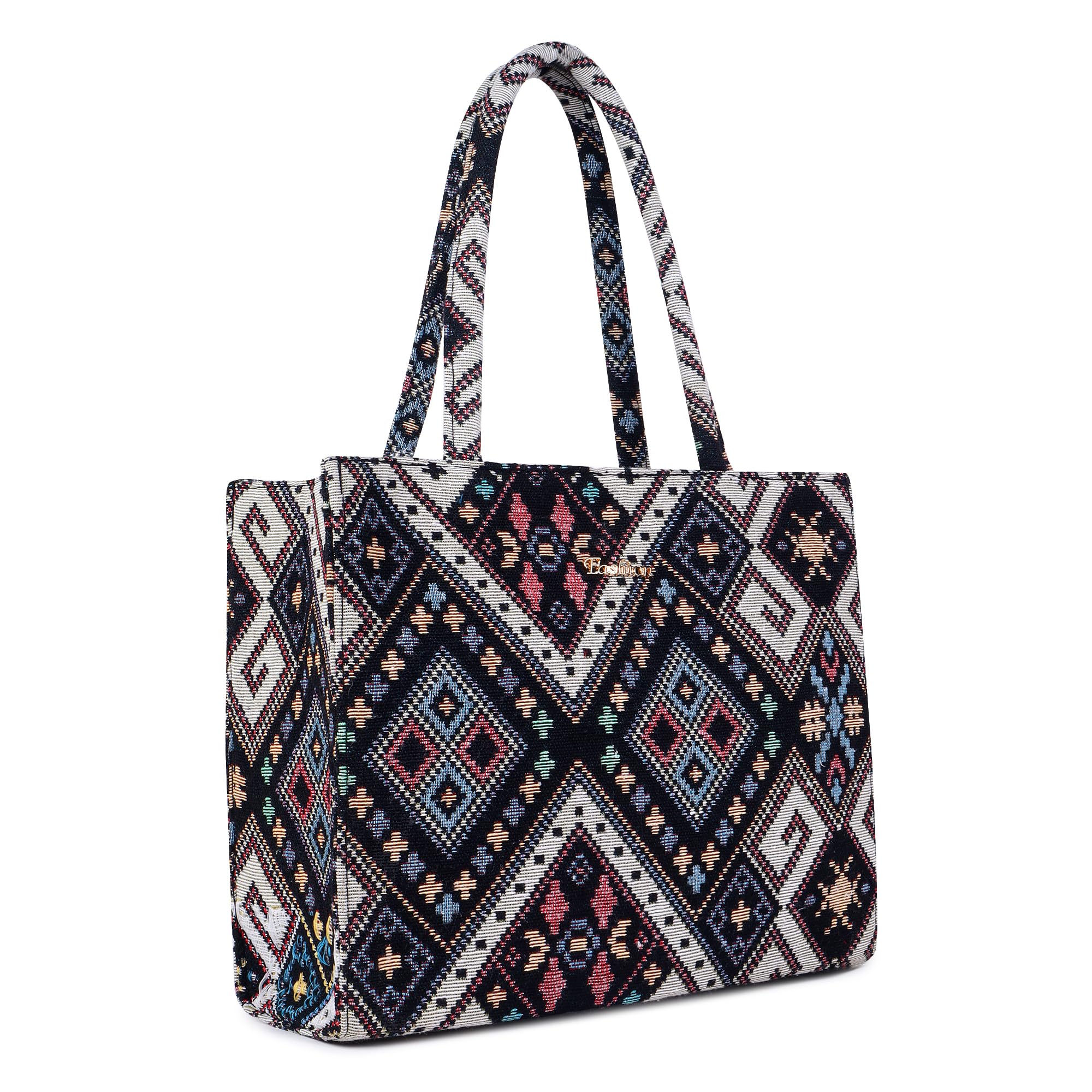 Stylish Jute Tote Bag For Office and Laptop, Shopping Shoulder Bag, Shoppers Tote Handbags Lightweight Waterpoof Big Size, Grocery Bag, Eco Friendly Bags For Shopping For Women-image-28