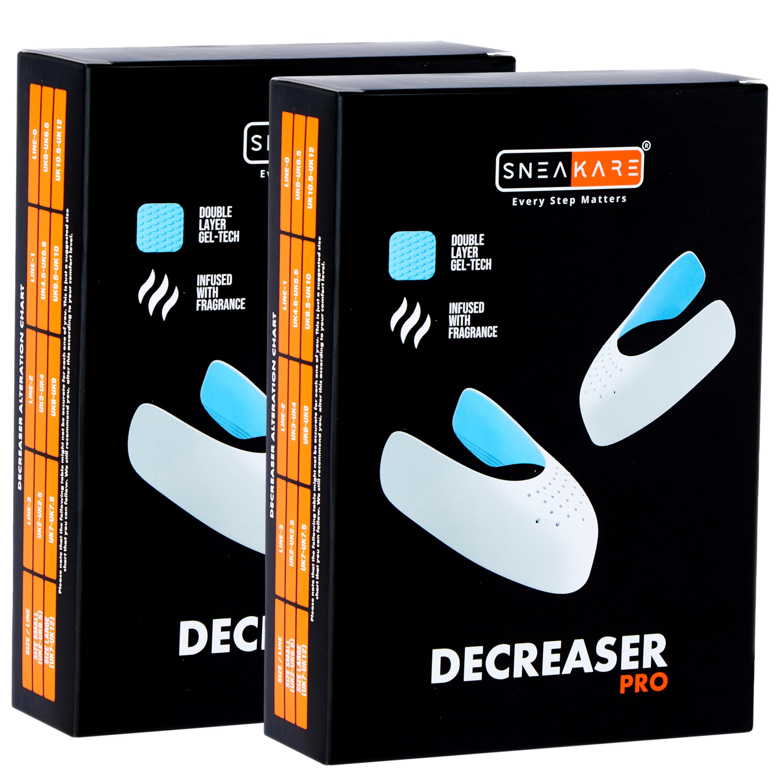 SNEAKARE Decreaser Pro Small Pairs (Pack of 2) Crease Protector For Sneakers, Anti Wrinkle, Sneaker Accessories For Men, Shoes Protector, Shoe Decreaser, Crease Guard (B0CKW5Y3NN) Amazon Price History, Amazon Price Tracker