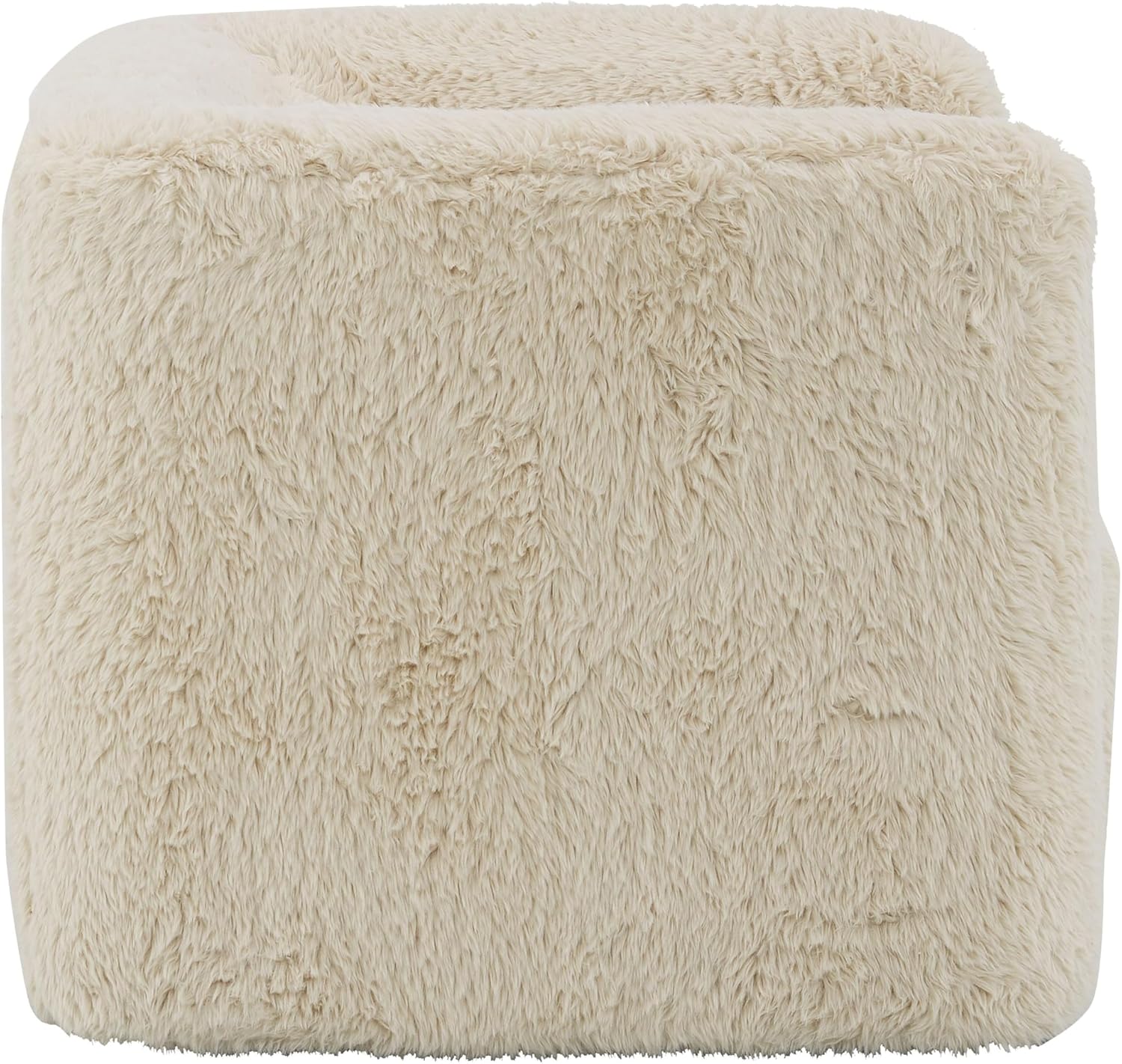 Acme Upendo Yakety Yak Sand Fabric Upholstered Chair with Swivel in Beige