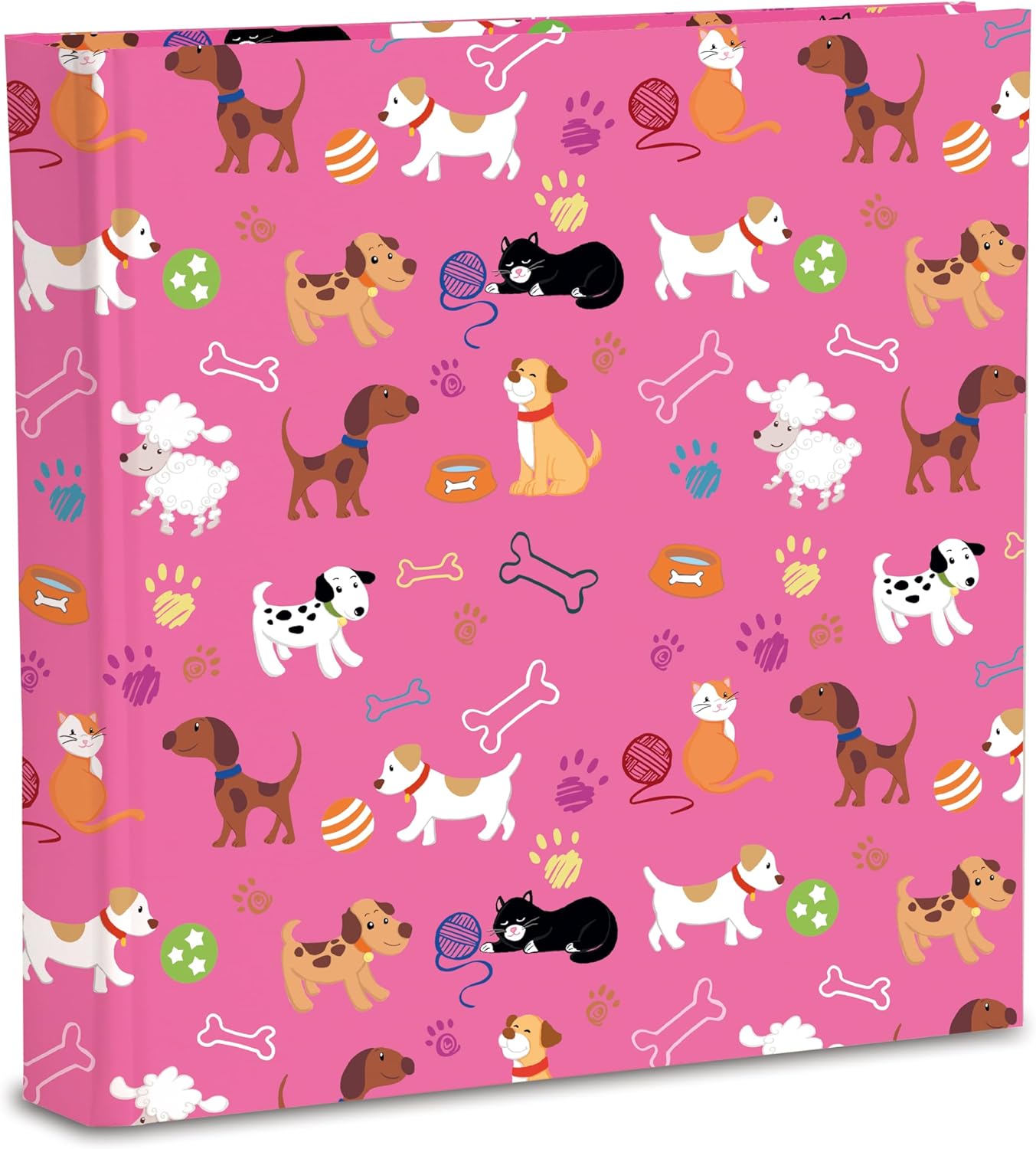 Photo Album 31 x 31/40 Sheets (80 Pages) of Openwork Tissue Paper Pink