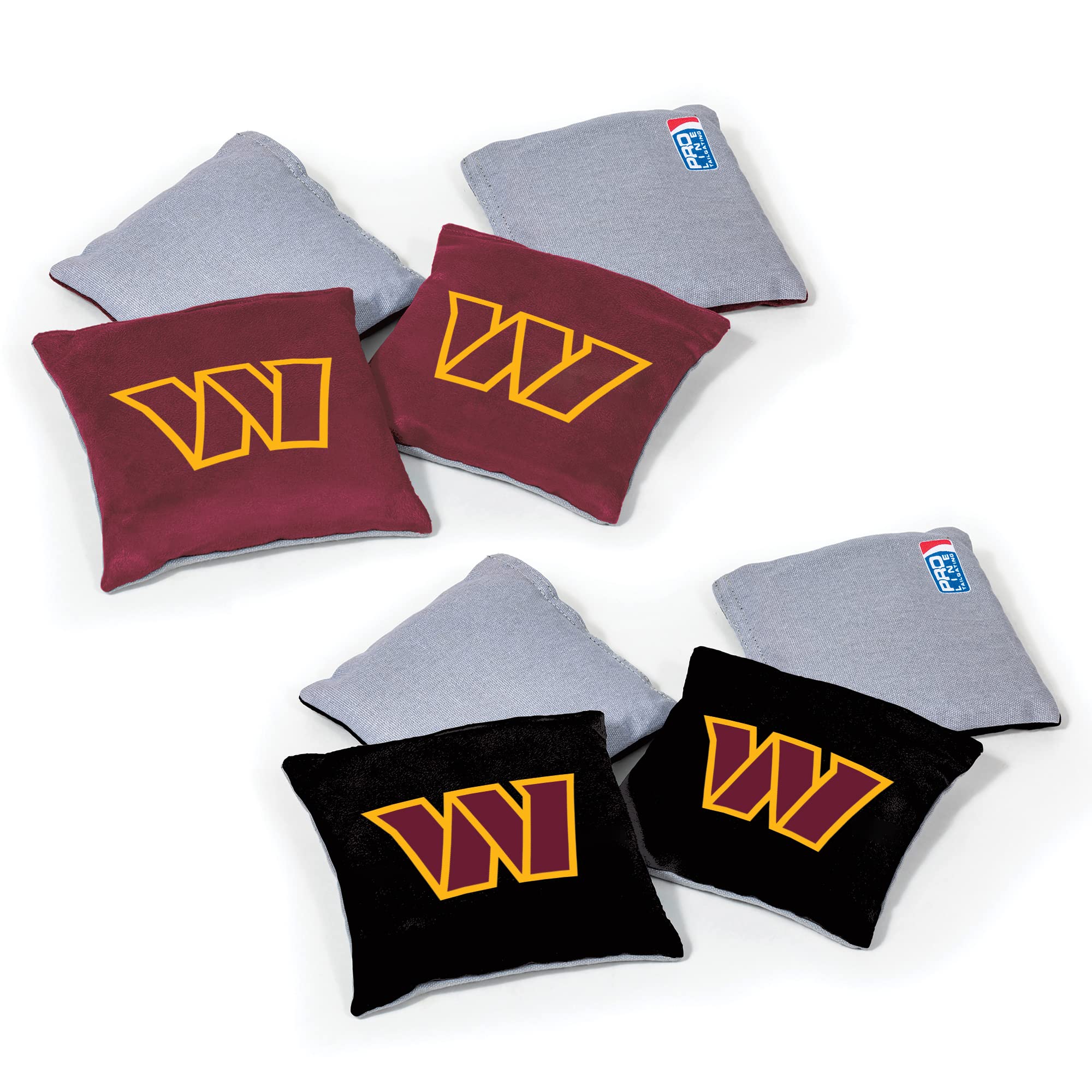 Snapklik.com : 8pk Dual Sided Bean Bags-WSHR