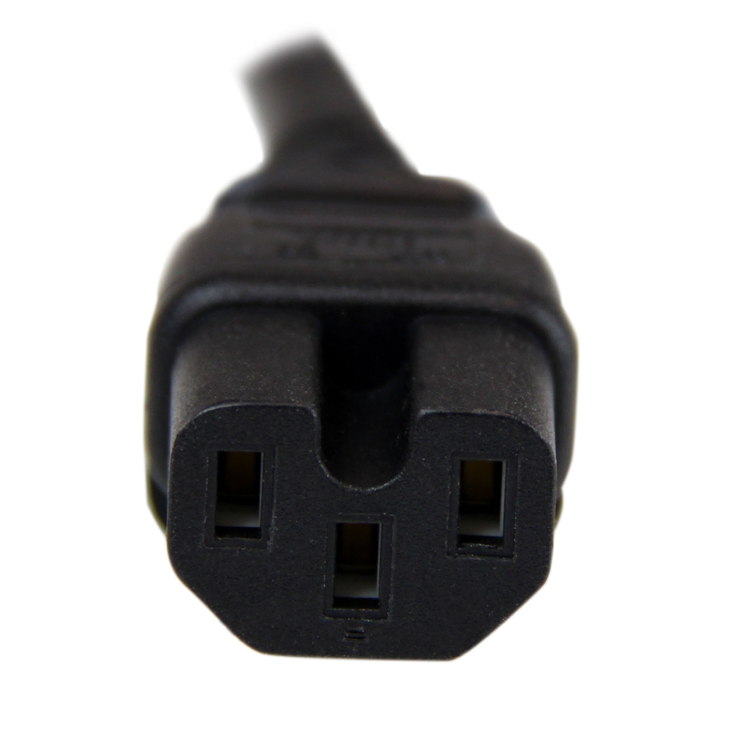 8Ft Power Cord - NEMA 5-15P To C19 Connector, 14AWG, 15A 110V For Servers, Mac G5 & More 9 thumbnail image