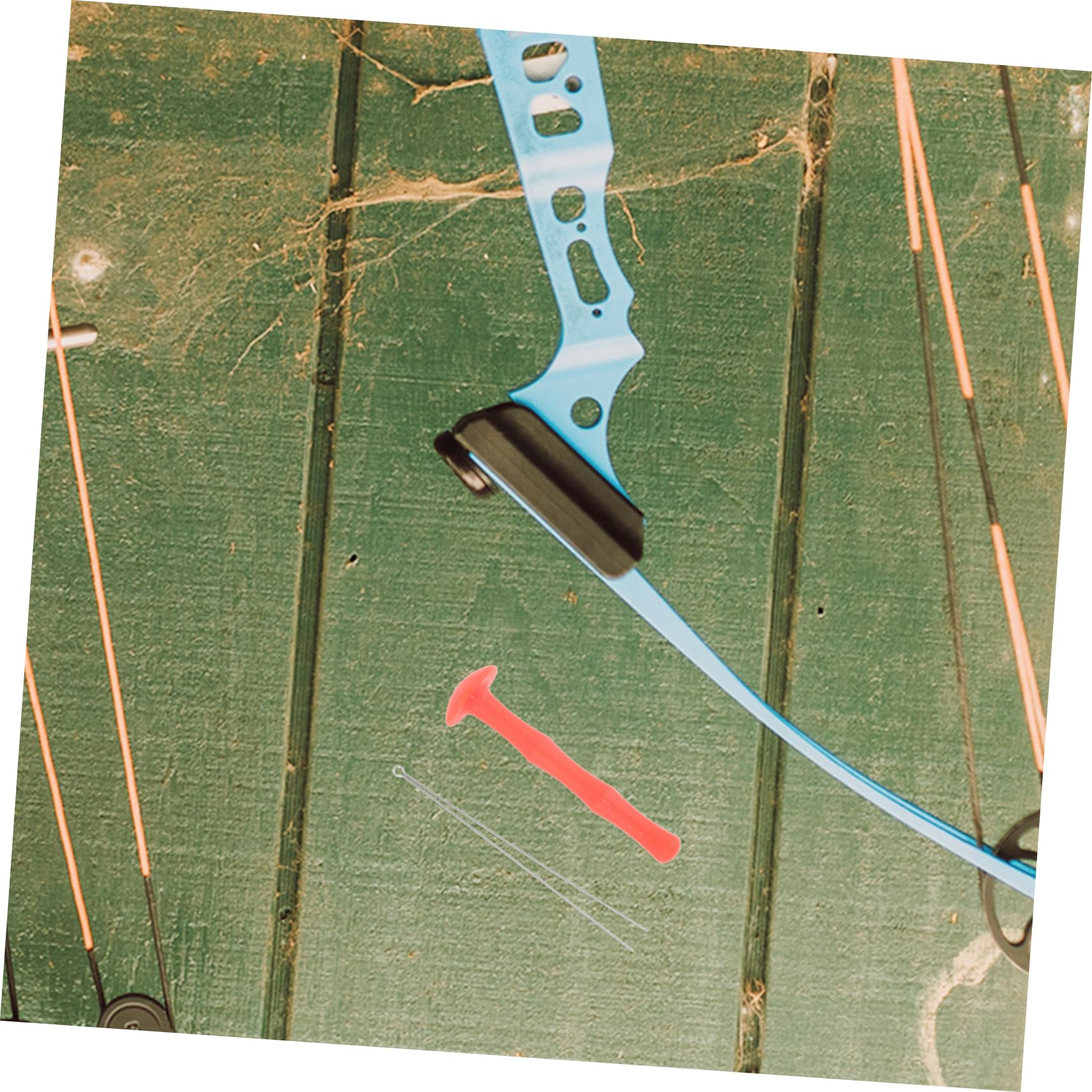 Kisangel 4 Sets Archery Bowstring Finger Guard Accessories Archery Gear Finger Protectors