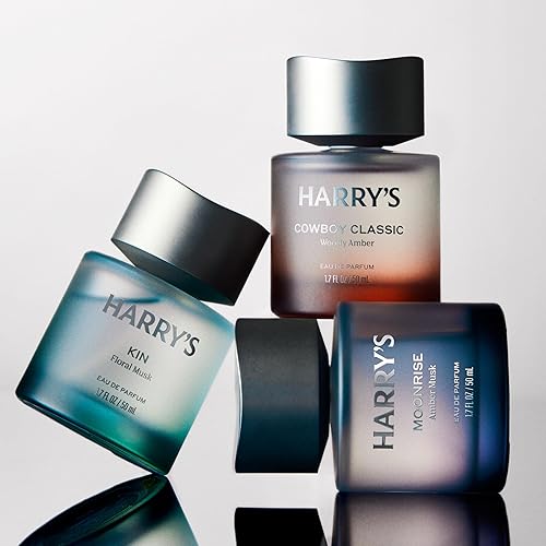 Miniatura 6 de Harry's Kin Colonia para hombre, aroma floral de almizcle, 1.7 onzas líquidas, notas de grosella negra, almizcle y madera de cachemira, fragancia