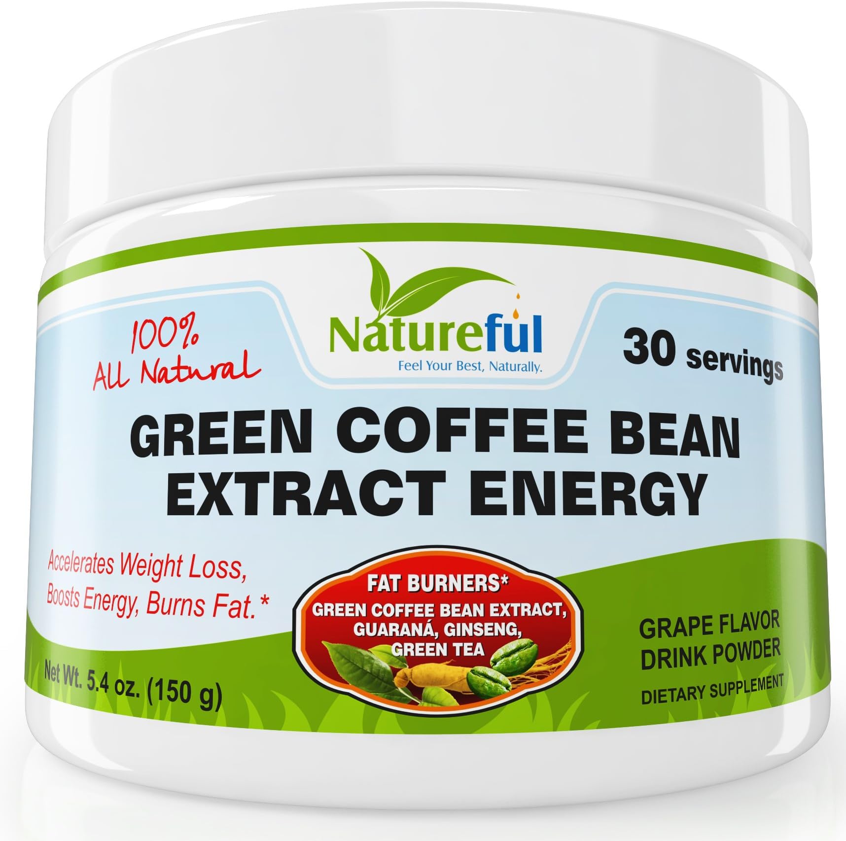 Green Energy Drink Powder Fat-Burner