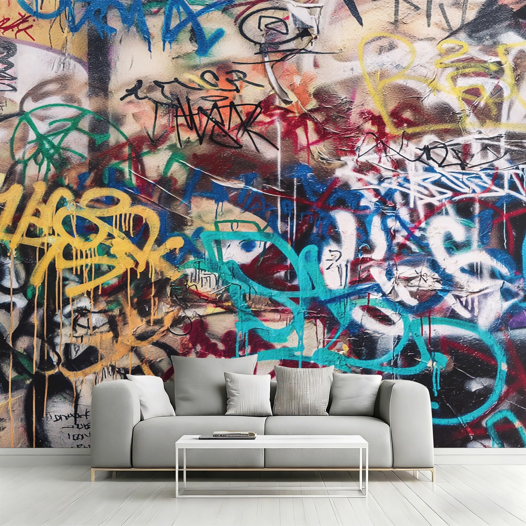 Generisch Vliestapete Street Art Tapete, 200x140 (B x H)