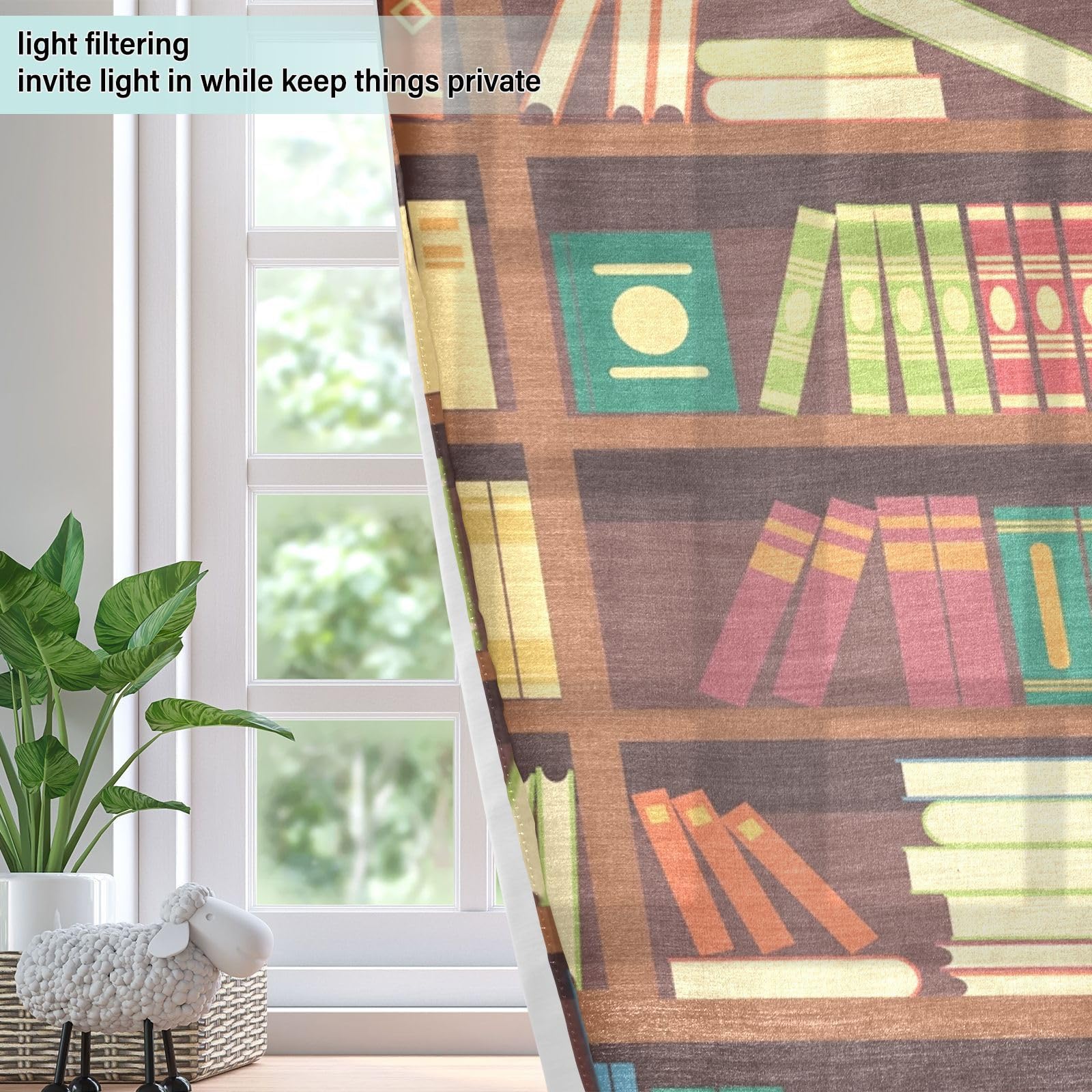 Amazon｜alaza 遮光カーテン 麻カーテン 2枚組 遮熱 断熱カーテン 北欧