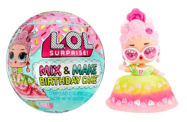 Lol Surprise - Boneca Mix & Make Cake L.O.L. Surprise - Artigo Sortido. Envio realizado de forma aleatória