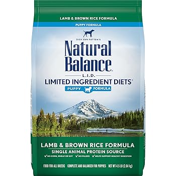 natural balance large breed puppy food