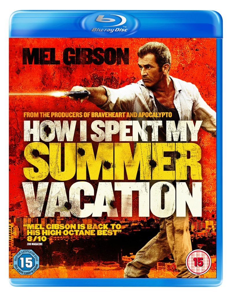 How I Spent My Summer Vacation Blu-ray edición Reino Unido Italia disco de cine en alta definición