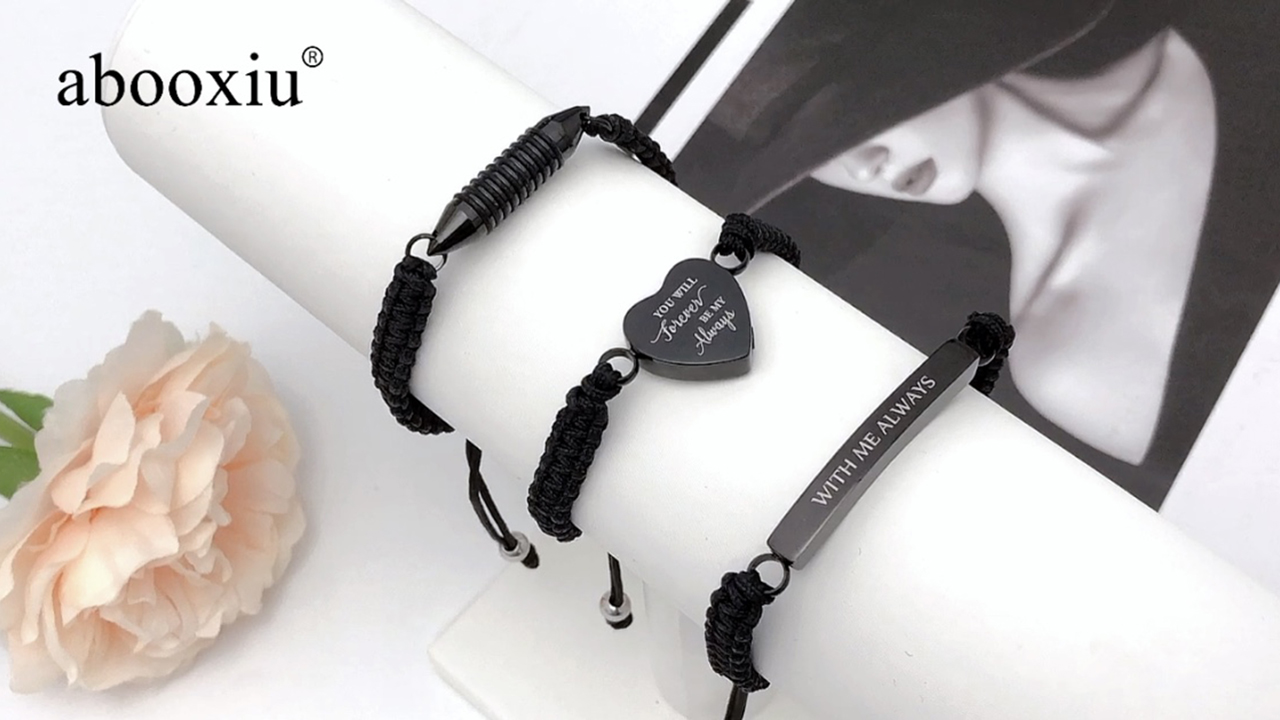 Pulsera Urna para Cenizas de Acero Inoxidable Unisex miniatura 7
