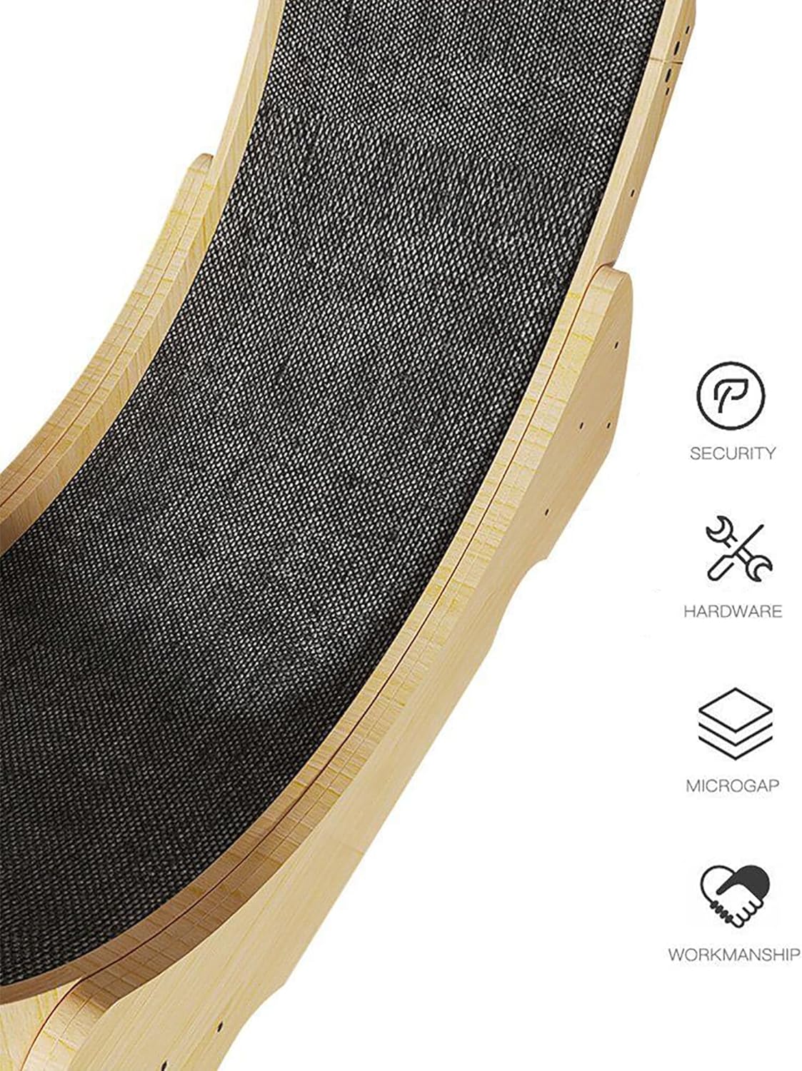 Cat Treadmill, 35.43''/39.37''/43.31'' Cat Exercise Running Wheel for Indoor Cats, Quiet Pet Fitness at Home, with Locking Mechanism, Detachable Carpeted Runway XL